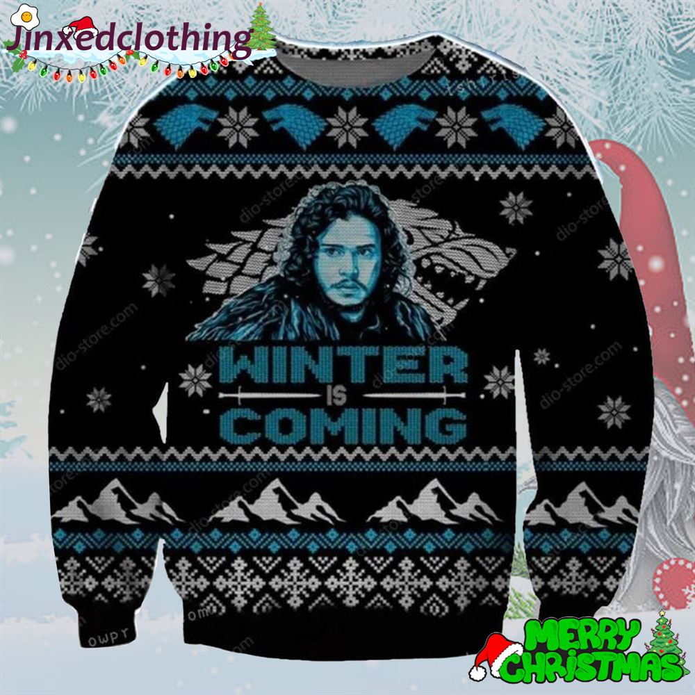 Winter Is Coming Knitting Pattern For Womens Ugly Sweater 